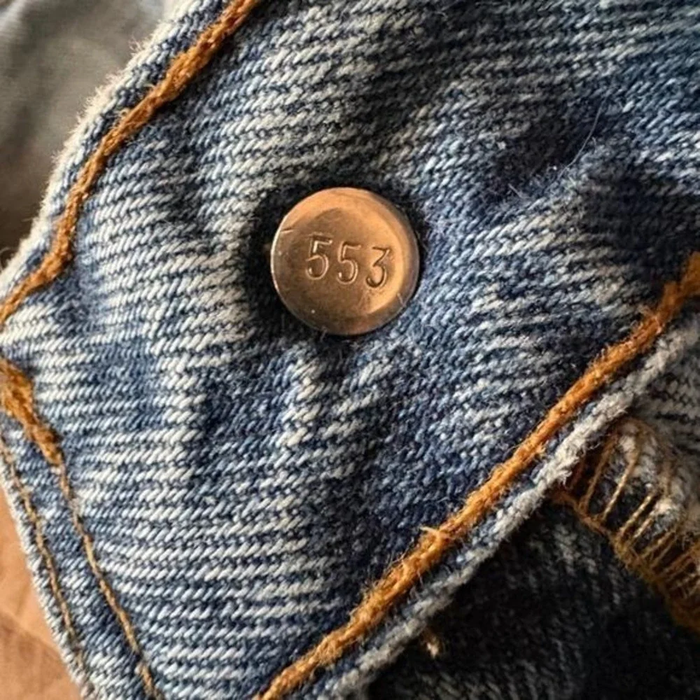 VTG Levi's 32x31 501 Original‎ Fit Jeans Mens Blue Button Fly Straight Leg USA